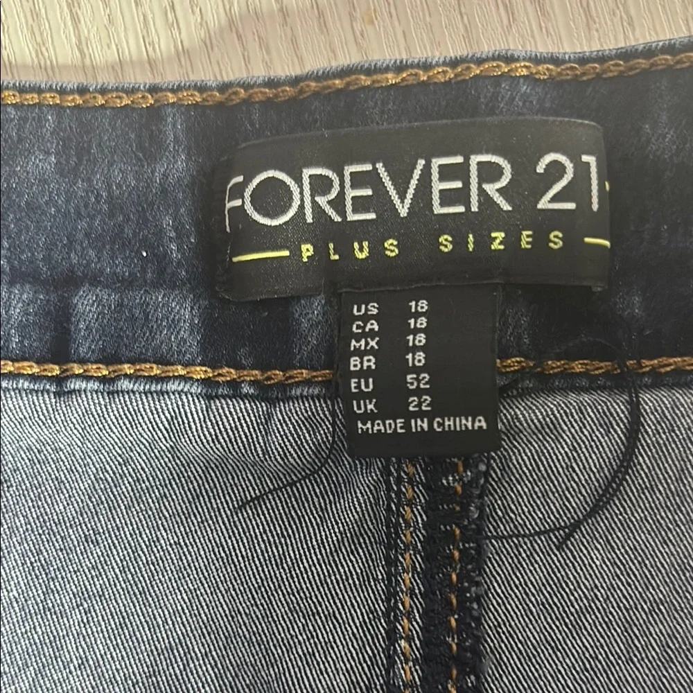 Classic Blue Denim Mini Pencil Skirt